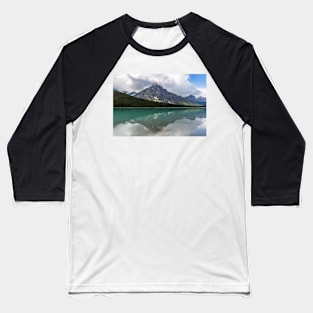 Jasper Mountain Reflection Baseball T-Shirt